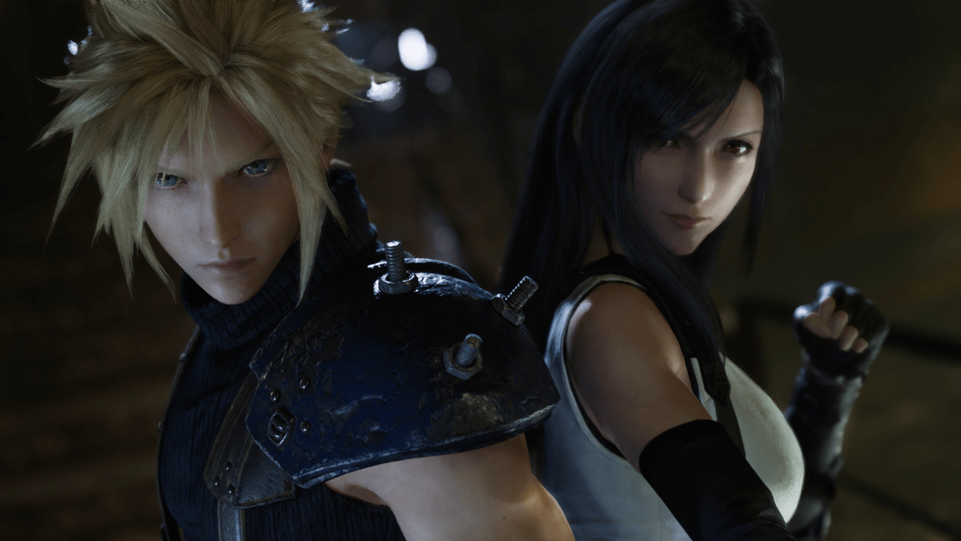 Cloud and Tifa, sittin' in a tree