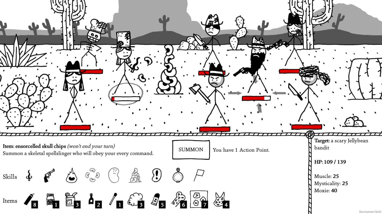 West of Loathing stick fight