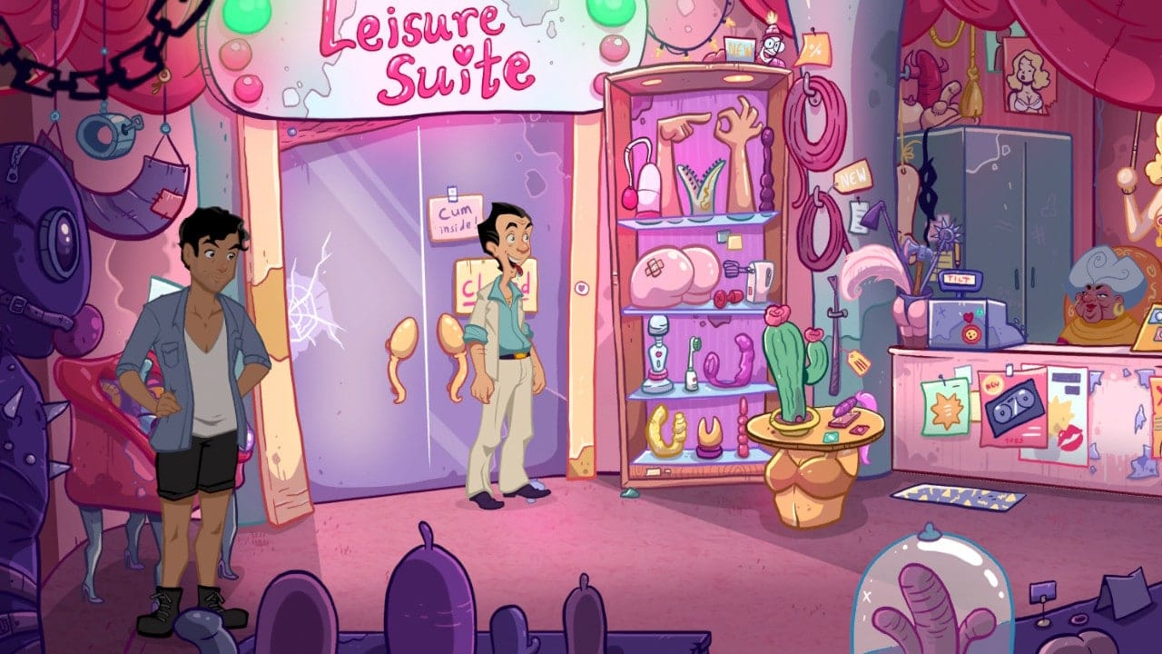 Leisure Suit Larry Wet Dreams Don't Dry Switch Review