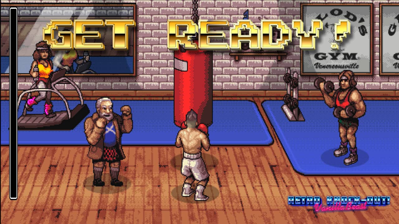 VanillaBeast: Retro Knock-Out!, Steam, demo, boxing