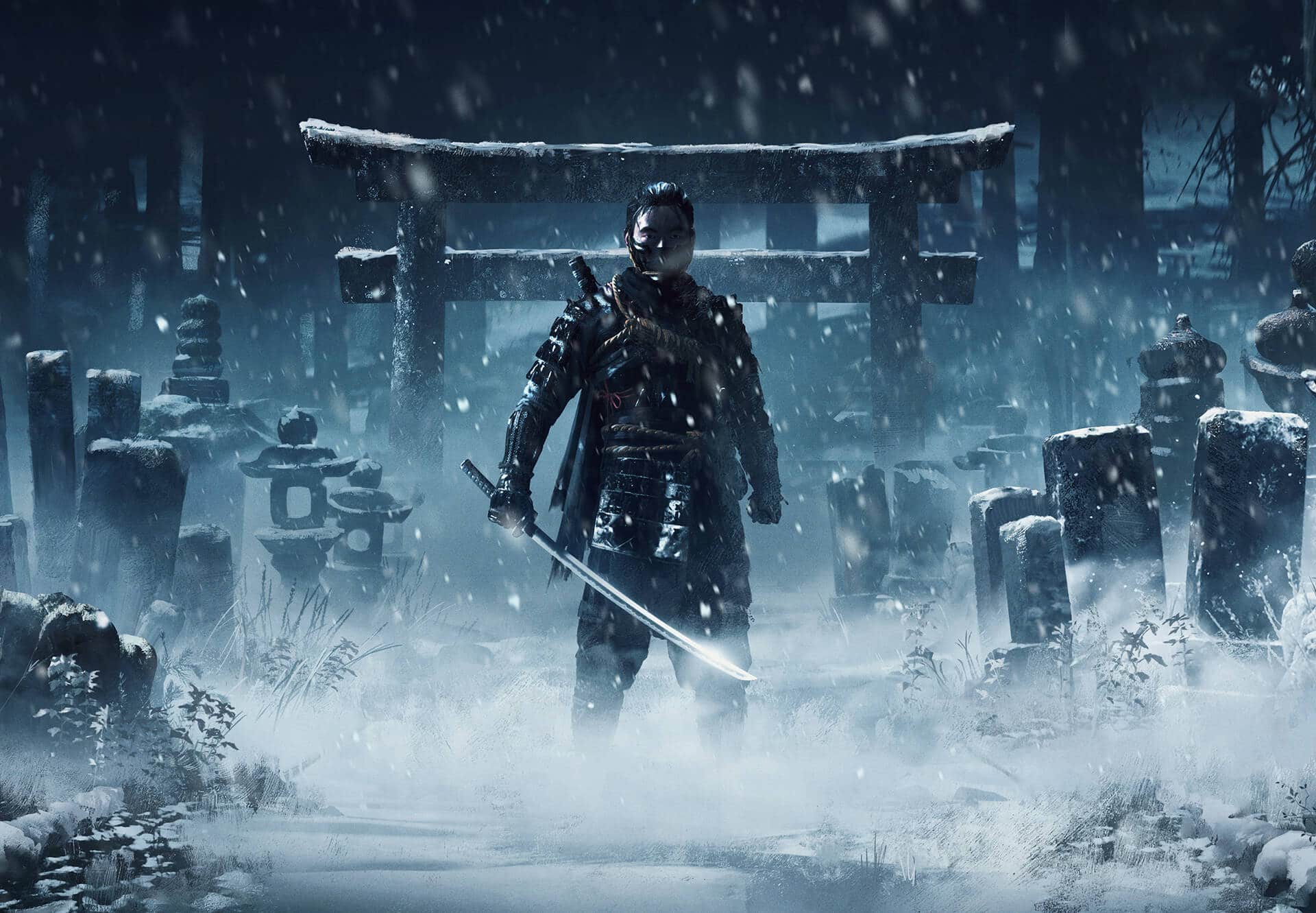 Ghost of Tsushima key art