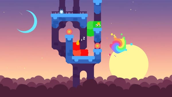 Snakebird Complete Review - Sneaky, Snakey, Shiny On The Switchy