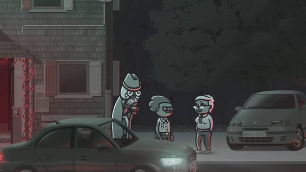 Mindcop Steam screenshot of a detective at work