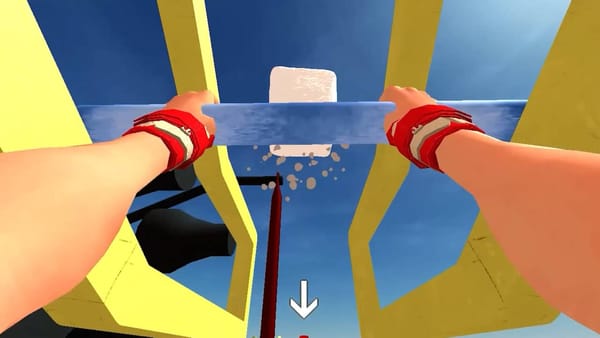 Pro Gymnast Simulator Steam review first-person screenshot