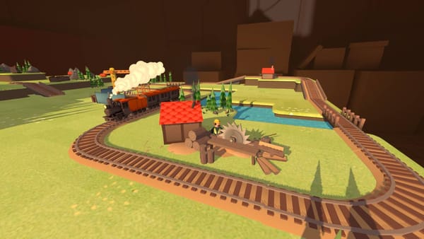 Toys In The Attic? Toy Trains VR Demo During Steam Next Fest