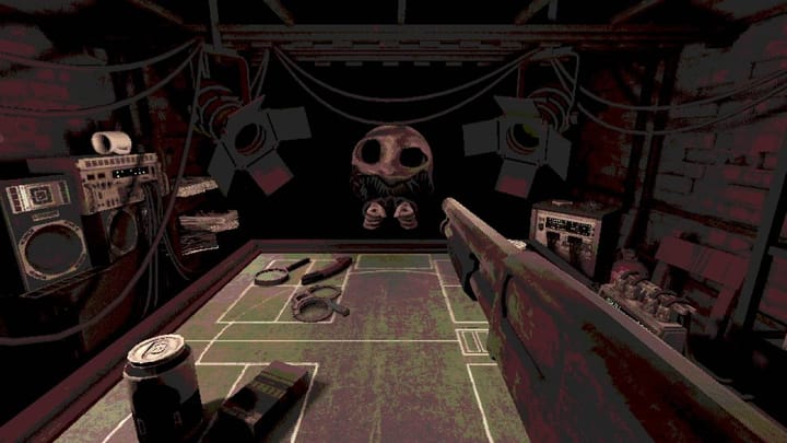 Buckshot Roulette promotional screenshot