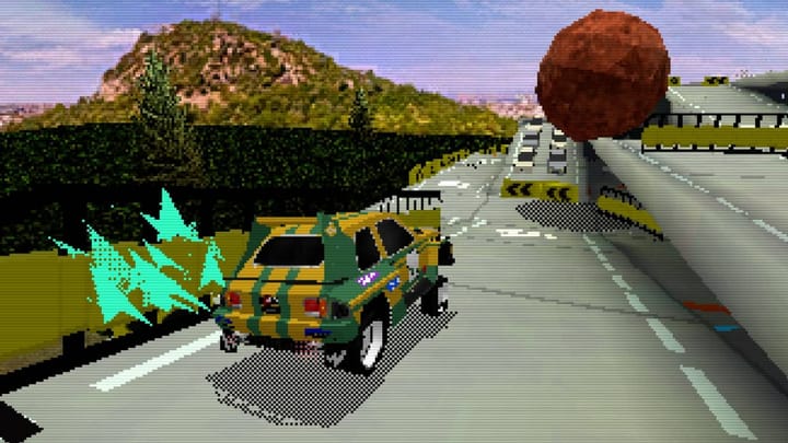 Parking Garage Rally Circuit screenshot